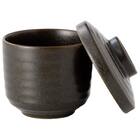 蒸碗(ブラック 美濃焼) 3枚目画像