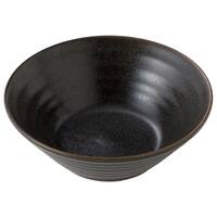 平鉢 中(ブラック 美濃焼)