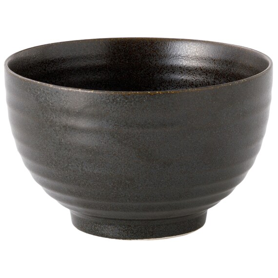 多用丼(ブラック 美濃焼) 2枚目画像