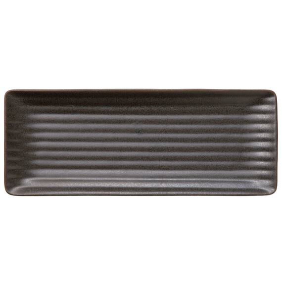 長角皿(ブラック 美濃焼) 3枚目画像