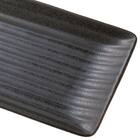 長角皿(ブラック 美濃焼) 5枚目画像