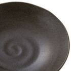 丸皿 16cm(ブラック 美濃焼) 4枚目画像