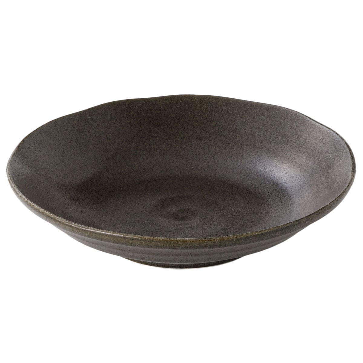 新品未使用　 　ブルーフルーテッド　深皿20cm 軽量深皿 20cm(ブラック 美濃焼) | ニトリネット【公式】 家具