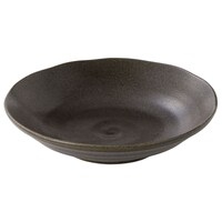 軽量深皿 20cm(ブラック 美濃焼)