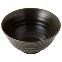 軽量丼(ブラック 美濃焼)