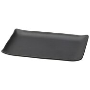 【カル:エクレ】超軽量焼物皿(いぶし天目)