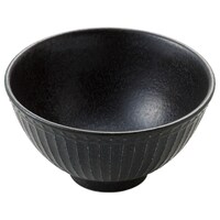 カジュアル飯碗 大(ブラック 美濃焼)
