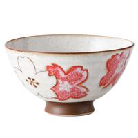 美濃焼 飯碗(和桜 RE)