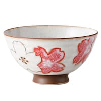 美濃焼 飯碗(和桜 RE)