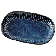 小判皿(撥水十草)