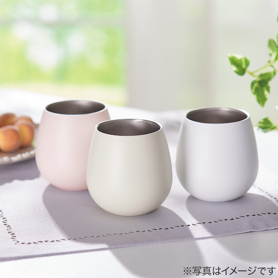 まあるいステンレスタンブラー(250mL ローズ) 4枚目画像