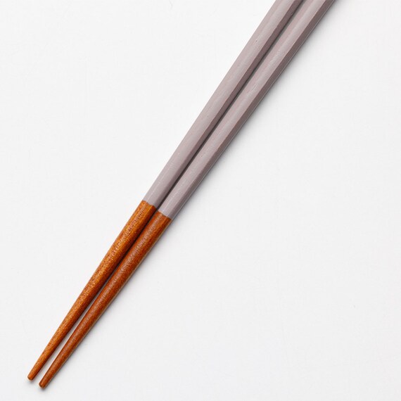 食洗箸 八角(モカ) 2枚目画像