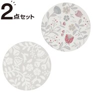 吸水コースター２個セット(GY 2P NA21)