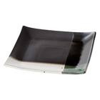 角皿 18cm (緑吹 MT-24) 3枚目画像