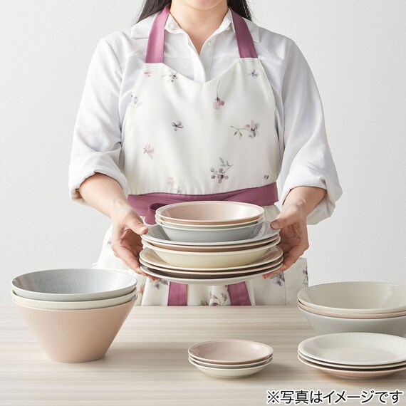軽量ボウル(カルエクレデコ17cmローズ cDY1) 2枚目画像