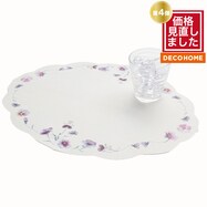 【デコホーム商品】PVCランチョンマット(スミレガラ NC10)
