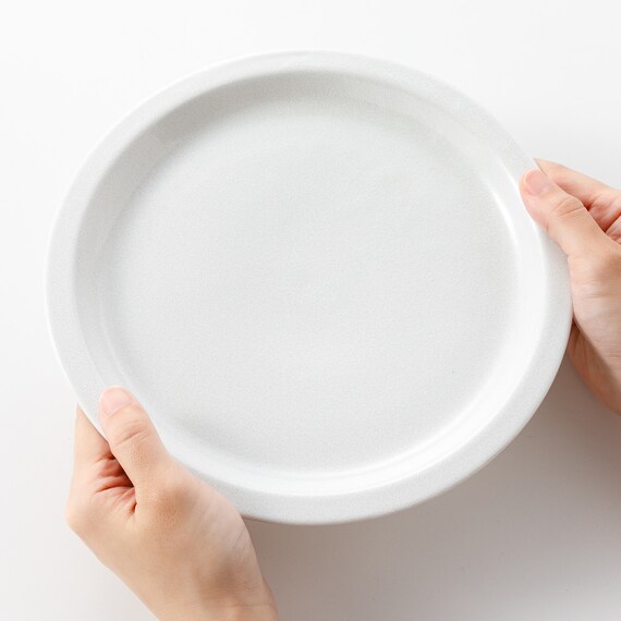 超軽量 リムプレート カル:エクレ ホワイト(23cm) 7枚目画像