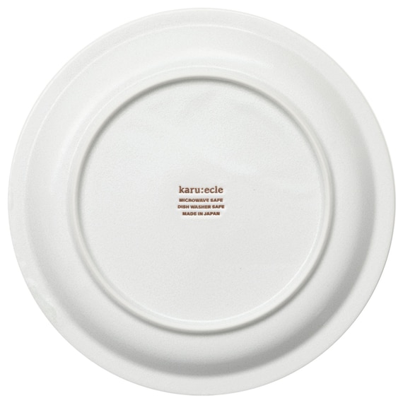 超軽量 リムプレート カル:エクレ ホワイト(23cm) 15枚目画像