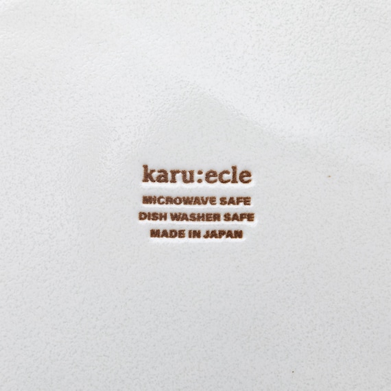 超軽量 リムプレート カル:エクレ ホワイト(23cm) 17枚目画像