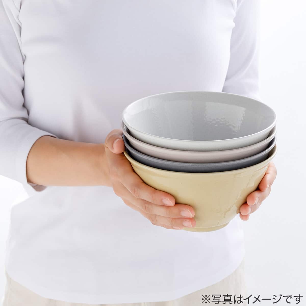 超軽量 リムボウル カル：エクレ ダークグレー(16.5cm) | ニトリネット