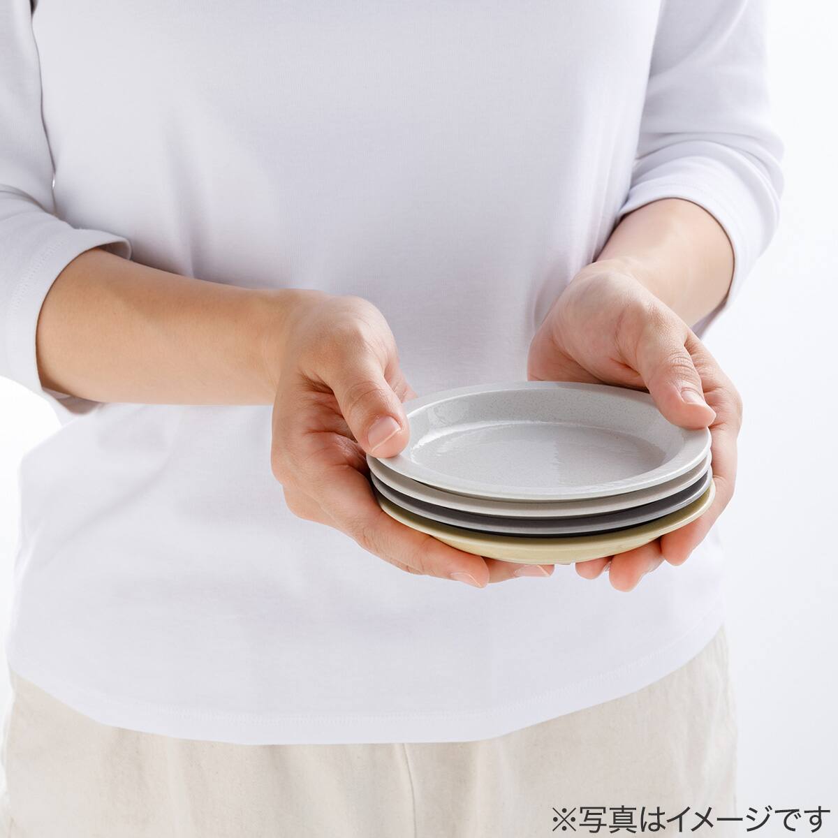 超軽量 リムプレート カル：エクレ イエロー(12cm) | ニトリネット