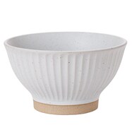 【デコホーム商品】マット削ぎ反飯椀(cDKy-2)