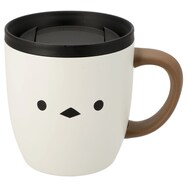【デコホーム商品】ステンレス製真空タンブラー(シマエナガ 260mL ID15)