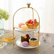 【デコホーム商品】折りたたみ式ケーキスタンド(OT001)