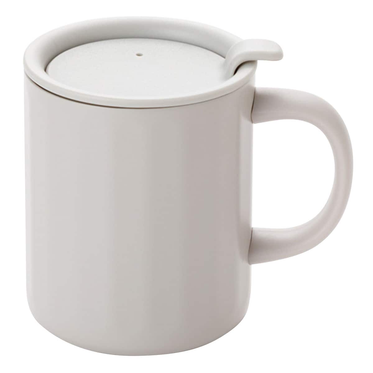 蓋つきセラミックコートステンレスマグ (VS02 モカ) | ニトリネット