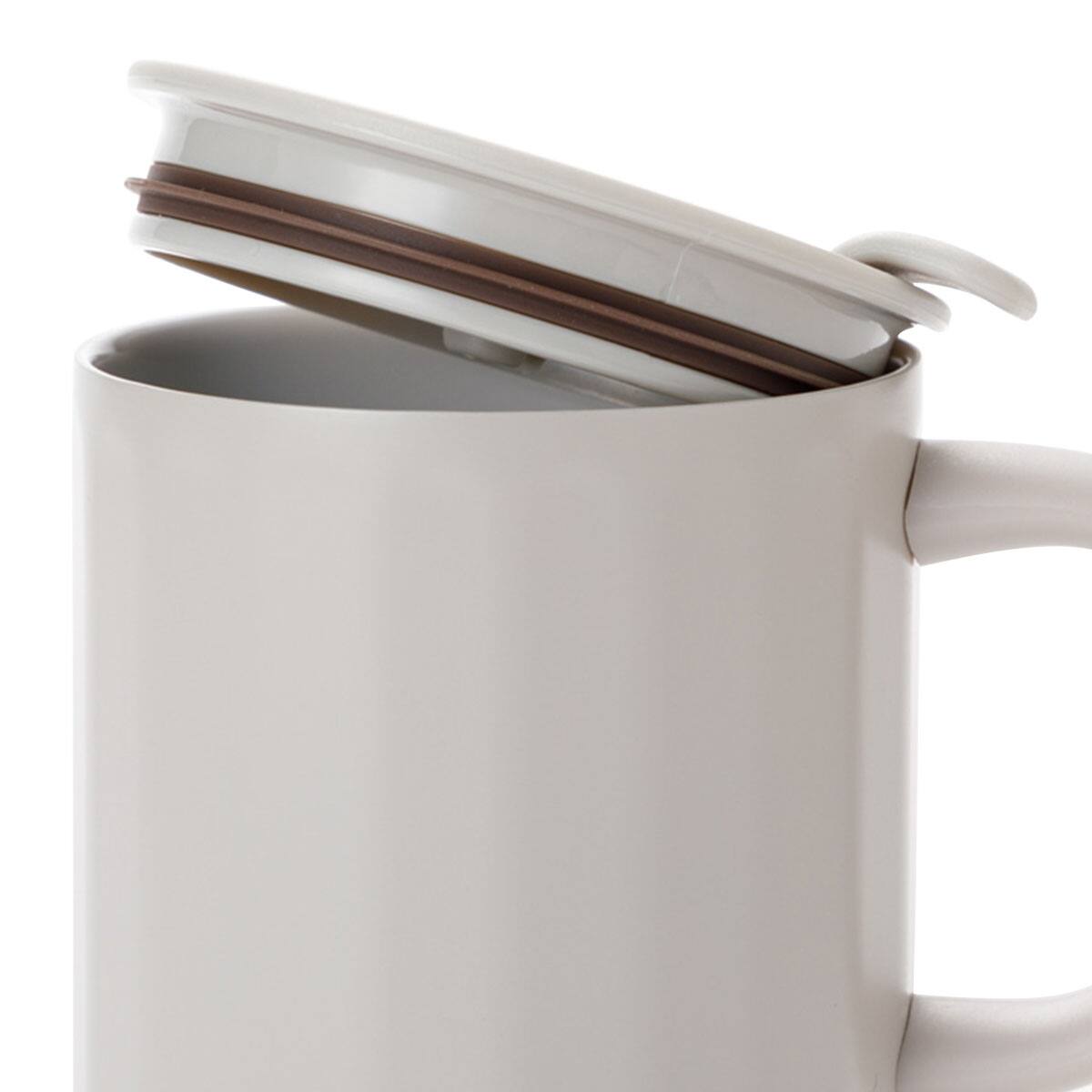 蓋つきセラミックコートステンレスマグ (VS02 モカ) | ニトリネット