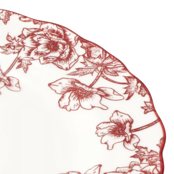 24cmプレート(MB06 レッド) 6枚目画像