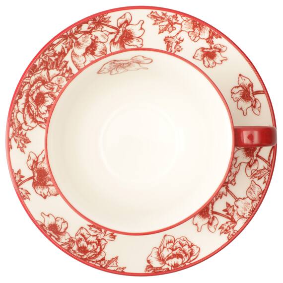 カップ＆ソーサー(MB06 レッド) 5枚目画像