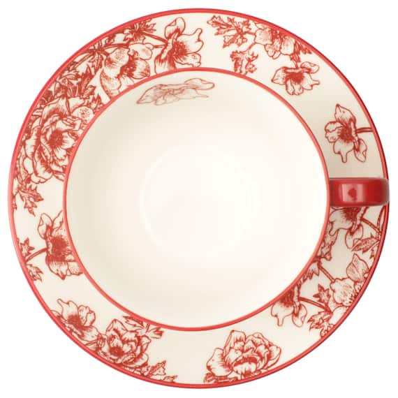 カップ&ソーサー(MB06 レッド) 5枚目画像