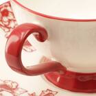 カップ＆ソーサー(MB06 レッド) 8枚目画像