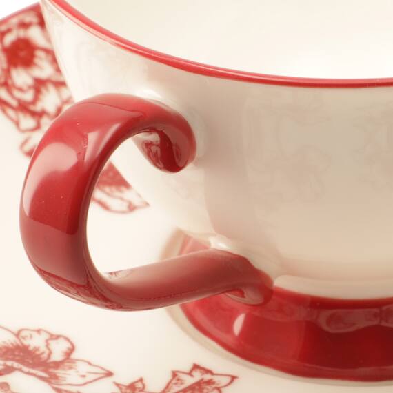 カップ＆ソーサー(MB06 レッド) 8枚目画像