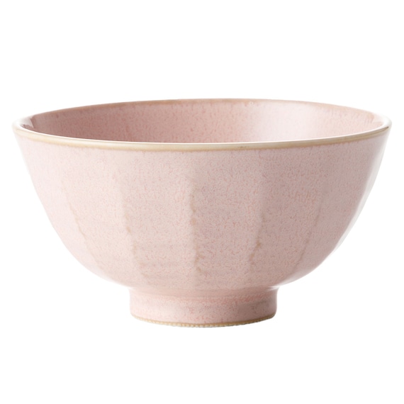 飯碗(ミノヤキ メモリツキ ピンク cDI01) 1枚目画像