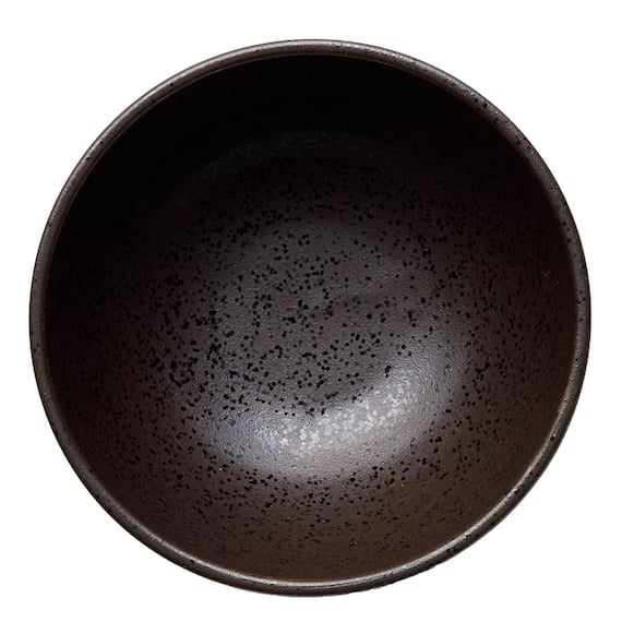 飯碗(水切り付 ブラック cDI02) 3枚目画像