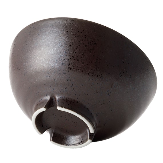 飯碗(水切り付 ブラック cDI02) 5枚目画像