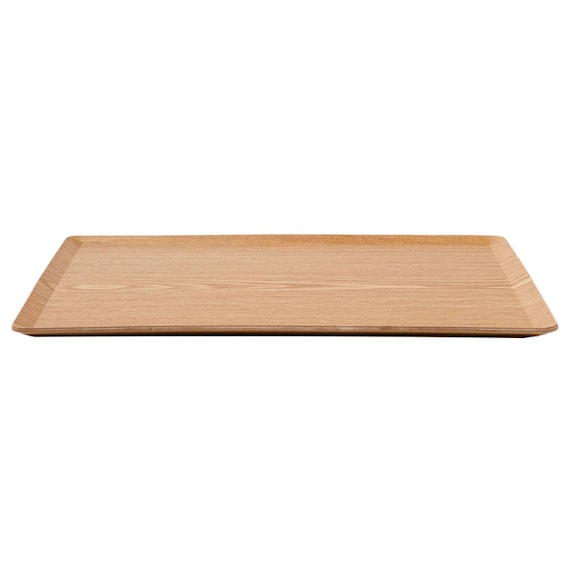 【水洗い・食洗機OK】 すべりにくい 木製トレー Mサイズ 4点セット (FM01 3628) 9枚目画像