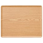 【水洗い・食洗機OK】 すべりにくい 木製トレー Mサイズ (FM01 3628) 1枚目画像