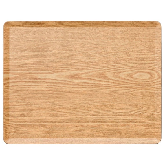 【水洗い・食洗機OK】 すべりにくい 木製トレー Mサイズ (FM01 3628) 1枚目画像