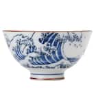 飯椀(波乗り 唐子猫 中 cDI23) 3枚目画像