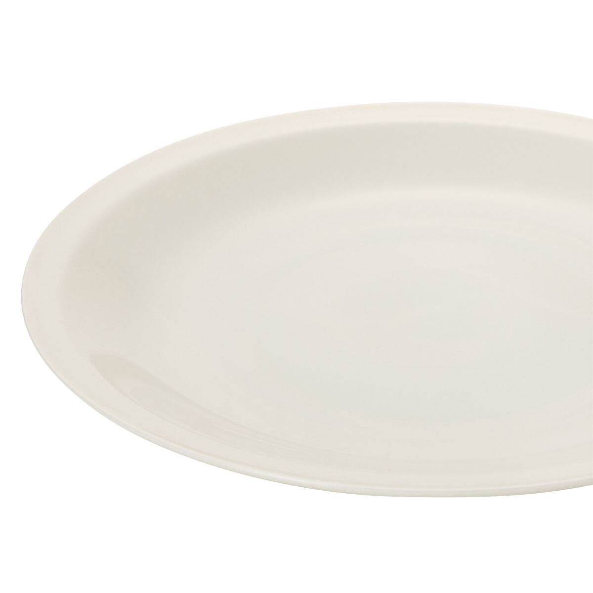 さらに超軽量 リムプレート カル：エクレ アイボリー(18cm) | ニトリ