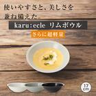 さらに超軽量 リムボウル カル：エクレ グレー(17cm) 2枚目画像
