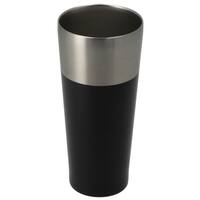 結露しにくく、熱くなりにくい真空断熱構造ステンレスタンブラー 420ml (シルバー/ブラック VS24)