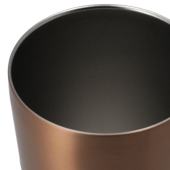 結露しにくく、熱くなりにくい真空断熱構造ステンレスタンブラー 420ml (ゴールド/モカ VS24) 6枚目画像