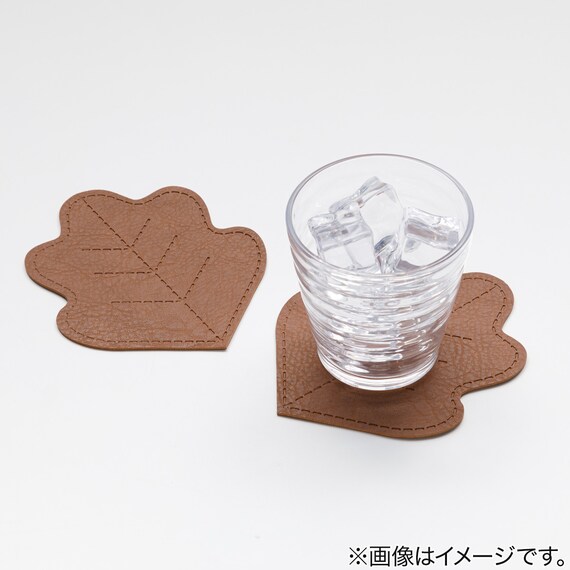 ダイカットコースター2個セット(CAU 2P QA25) 2枚目画像