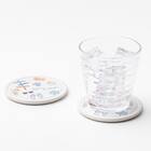 吸水セラミックコースター(CSU 2P QA26) 2枚目画像