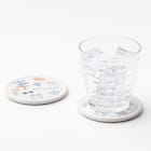 吸水セラミックコースター(CSU 2P QA26) 2枚目画像