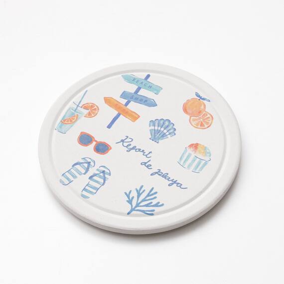 吸水セラミックコースター(CSU 2P QA26) 5枚目画像